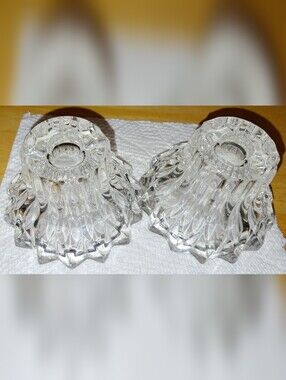 CANDLESTICK HOLDERS CRYSTAL d'Adriana